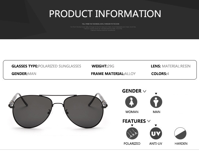 선글라스 남자 편광 된 패션 클래식 파일럿 태양 안경  - Sunglasses Aviator Polarized 리뷰 및 가격