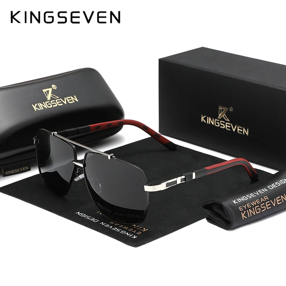 킹세븐 신형 럭셔리 선글라스 남성용 UV400 사각형  - Sunglasses Aviator Polarized 리뷰 및 가격